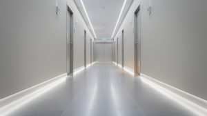 Optimizing Corridor lighting layouts for Long Hallways